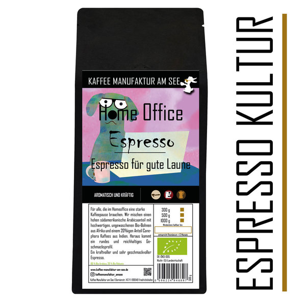 Homeoffice Espresso Bio